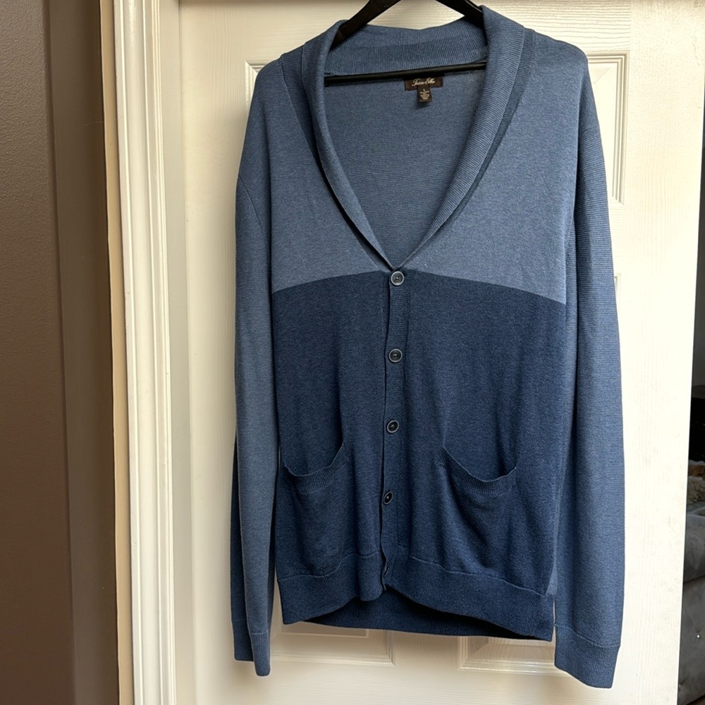 Blue Cardigan